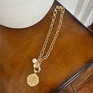 Jane Win Wheel of Fortune chain & HOPE small coin